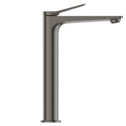 Invena Alonia bateria umywalkowa stojąca wysoka grafit BU-70-W24