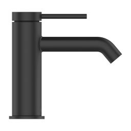 Invena Kalitea bateria umywalkowa stojąca czarny BU72004