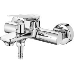 Invena Neri bateria wannowo-prysznicowa ścienna chrom BW-01-001