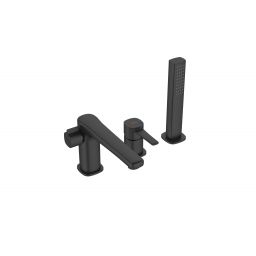 Invena Glamour bateria nawannowa 3-otworowa czarna BW02S04
