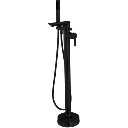 Invena Glamour bateria wannowo-prysznicowa wolnostojąca czarny mat BW-02-W04