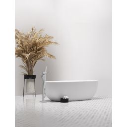 Invena Paros bateria wannowo-prysznicowa wolnostojąca chrom BW-09-W01