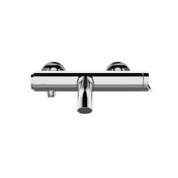 Invena Kalitea bateria wannowo-prysznicowa ścienna chrom BW-72-001