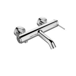 Invena Kalitea bateria wannowo-prysznicowa ścienna chrom BW-72-001