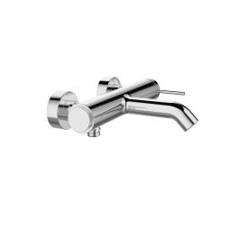 Invena Kalitea bateria wannowo-prysznicowa ścienna chrom BW-72-001
