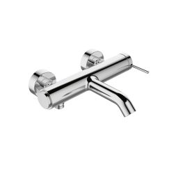 Invena Kalitea bateria wannowo-prysznicowa ścienna chrom BW-72-001
