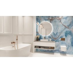 Invena Neri Plus bateria wannowo-prysznicowa ścienna miedź BW-P1-014