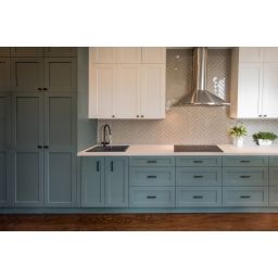 Invena Glamour bateria kuchenna z filtrem stojąca czarna BZ02F04