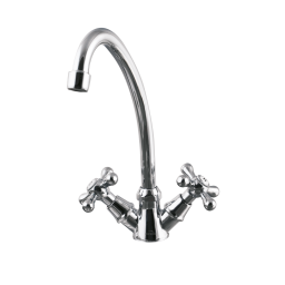 Invena Roma bateria kuchenna stojąca chrom BZ-21-00S