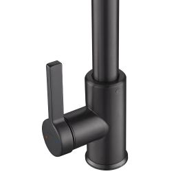 Invena Nelia bateria kuchenna stojąca czarna BZ-34-004