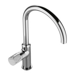 Invena Gabro Plus bateria kuchenna stojąca chrom BZ3P001