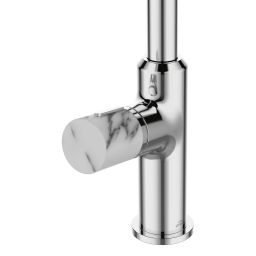 Invena Gabro Plus bateria kuchenna stojąca chrom BZ3P001