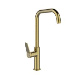 Invena Alonia bateria kuchenna stojąca złoto/stare złoto BZ-70-009