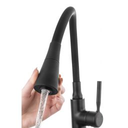 Invena Pogo Plus bateria kuchenna z elastyczną wylewką szara BZ-80-P05