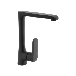 Invena Siros bateria kuchenna stojąca czarny mat BZ-90-L04