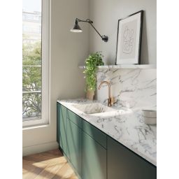 Invena Neri Plus bateria kuchenna stojąca mosiądz BZ-P1-014