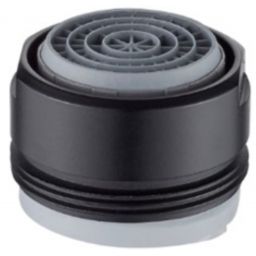 Invena perlator do baterii wannowych M28 czarny mat SU-AA-023