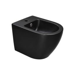 Invena Tavro bidet wiszący czarny CB-71-005