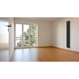 Invena grzejnik łazienkowy dekoracyjny 180x48 cm czarny UG-10-C18