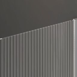 Invena ścianka prysznicowa walk-in 90 cm chrom półmat/szkło ryflowane AK-32-199