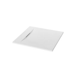 Invena Alvero brodzik kwadratowy 80x80 cm biały AK-7B-808