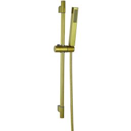 Invena Glamour zestaw prysznicowy ścienny złoty AU-05-Z09