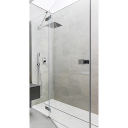 Invena Dokos zestaw prysznicowy podtynkowy z deszczownicą chrom BS-19-CK2