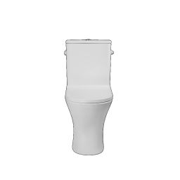 Invena Siros Plus QFS kompakt WC z deską wolnoopadającą ze spłukiwaniem wirowym biały CE-K1-P21
