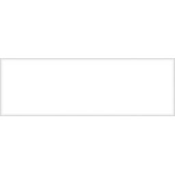 IPC Metroparis White Glossy płytka ścienna 30x10 cm biały