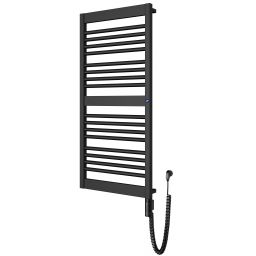 Instal Projekt Frame Electro grzejnik elektryczny 158x40 cm czarny mat FRAE-40/160C31+GH-06C2