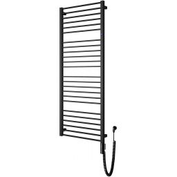 Instal Projekt Piko Electro grzejnik elektryczny 112,9x63 cm czarny/black swan PIKE-60/110C75+GH-06C2