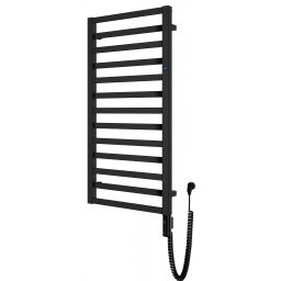Instal Projekt Poppy Electro grzejnik elektryczny 163x60 cm czarny/black swan PPYE-60/160C75+GH-09C2