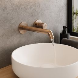 JTP Evo bateria umywalkowa podtynkowa brąz szczotkowany 61273BRZSP