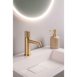 JTP Evo bateria umywalkowa stojąca mosiądz szczotkowany 63008BBR