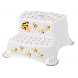 Keeeper Igor Ladybud podest dziecięcy dwustopniowy biały 1003110034100