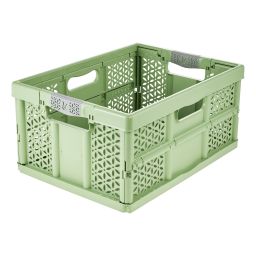 Keeeper Eco Ben kosz do przechowywania 45 l składany z miękkimi uchwytami Eco Gras Green 1021531900000