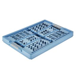 Keeeper Eco Ben kosz do przechowywania 45 l składany z miękkimi uchwytami Eco Blue 10225695000NN