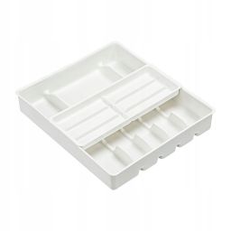 Keeeper Filippa pojemnik na sztućce 13-częściowy z przesuwaną wkładką biały 1046210000000