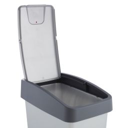 Keeeper Magne pojemnik na odpady 25 l szary 1060416000000