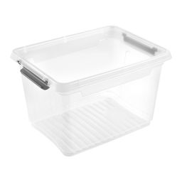 Keeeper Leonie pojemnik do przechowywania 37,5x18,5x23,5 cm przezroczysty-szary 1115900100000