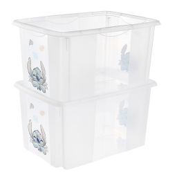 Keeeper Karolina Disney Stitch pojemnik do przechowywania 45 l przezroczysty 1223900131900