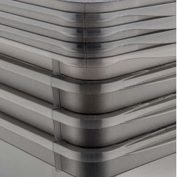 Keeeper Bea Clearbox pojemniki do przechowywania (4 szt) zestaw przezroczysty-szary 3001982700000