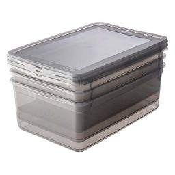 Keeeper Bea Clearbox pojemniki do przechowywania (3 szt) zestaw przezroczysty 3002082700000