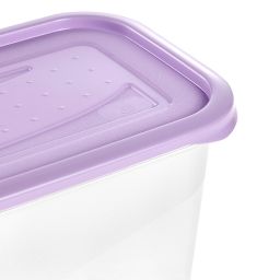 Keeeper Fredo Fresh pojemniki na żywność (3 szt) zestaw przezroczysty-fioletowy 3067452500000