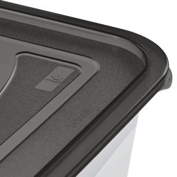 Keeeper Fredo Fresh zestaw pojemniki na żywność (3 szt) przezroczysty-szary 3067582700000