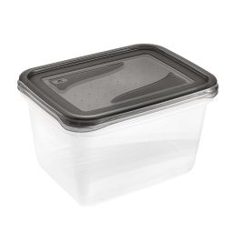 Keeeper Fredo Fresh pojemniki na żywność (2 szt) zestaw przezroczysty-szary 3067682700000