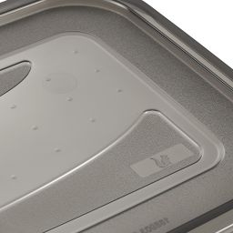 Keeeper Fredo Fresh pojemniki na żywność (3 szt) zestaw przezroczysty-szary 3067982700000