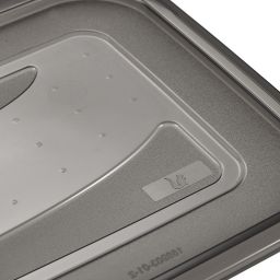 Keeeper Fredo Fresh pojemniki na żywność (2 szt) zestaw przezroczysty-szary 3068082700000