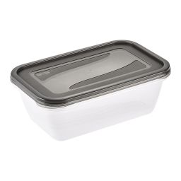 Keeeper Fredo Fresh pojemniki na żywność (2 szt) zestaw przezroczysty-szary 3068082700000