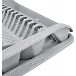 Keeeper Pierre suszarka do naczyń 39,5x39,5x8 cm szary 1058613000000